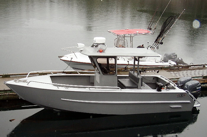 JXC 24 Dual Center Console Docked