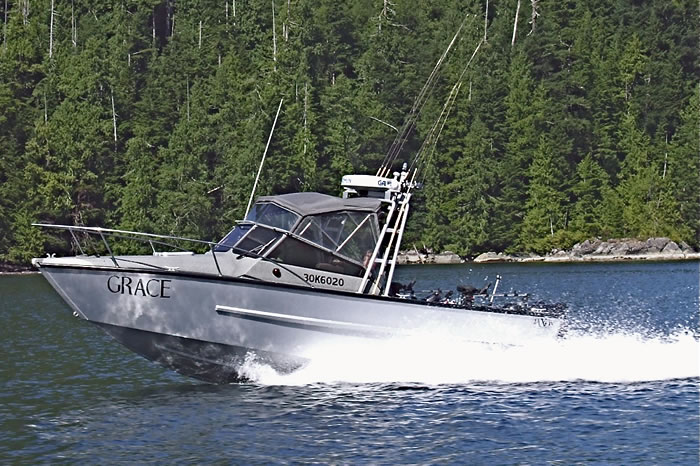 JXC 24 Runabout Tahsis Inlet